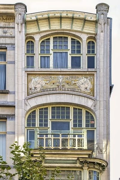 9-15 Avenue Albert Giraud, Schaerbeek, Brussels, Belgium, (1910), c2014-c2017. Artist