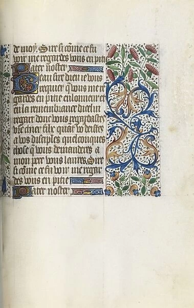 Book of Hours (Use of Rouen): fol. 153r, c. 1470. Creator: Master of the Geneva Latini (French