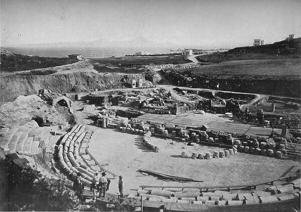 Carthage. The Amphitheatre, c1913. Artist: Charles JS Makin