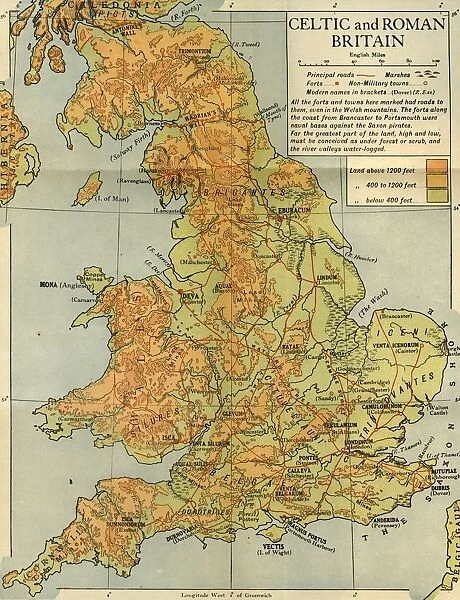Celtic and Roman Britain, 1926. Creator: Emery Walker Ltd