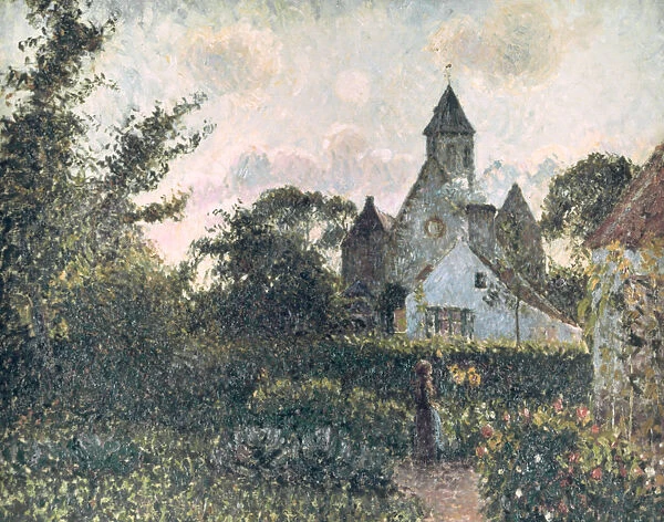 Church Of Knocke, 1894. Artist: Camille Pissarro