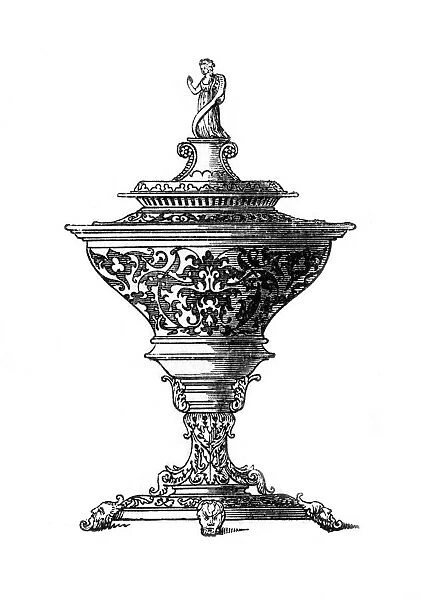 Design for a saltcellar, 1645, (1843). Artist: Henry Shaw