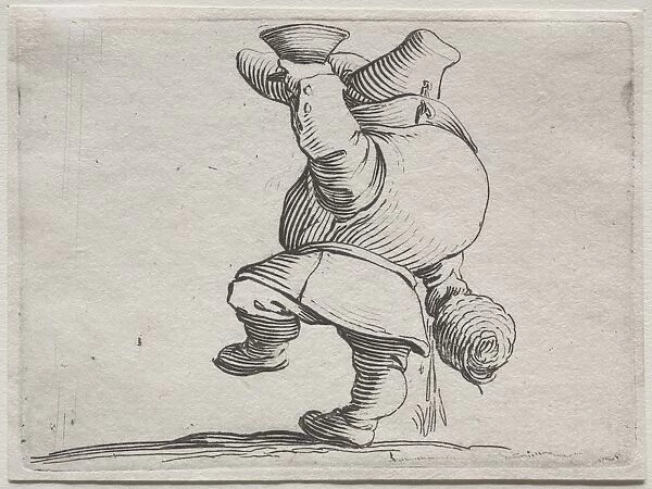 Drinker Seen From Behind. Creator: Jacques Callot (French, 1592-1635)