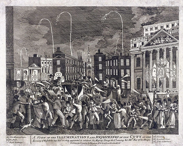 King George IIIs Golden Jubilee Celebrations, London, 1809