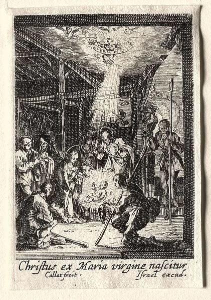 The Life of the Virgin: The Nativity. Creator: Jacques Callot (French, 1592-1635)