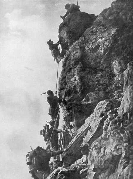 Mount Nero, Karst plateau, Second Battle of the Isonzo, World War I, 1915