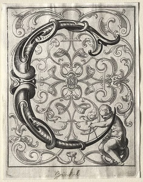 New ABC Booklet: C, 1627. Creator: Lucas Kilian (German, 1579-1637)