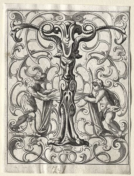 New ABC Booklet: T, 1627. Creator: Lucas Kilian (German, 1579-1637)