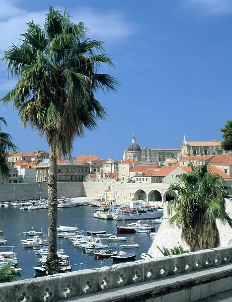 Old harbour, Dubrovnik, Croatia