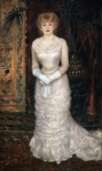 Portrait of the Actress Jeanne Samary, 1878. Artist: Pierre-Auguste Renoir