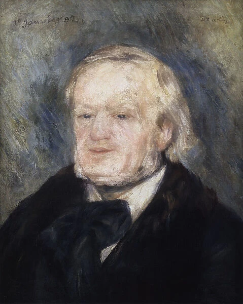 Portrait of the composer Richard Wagner (1813-1883), 1882