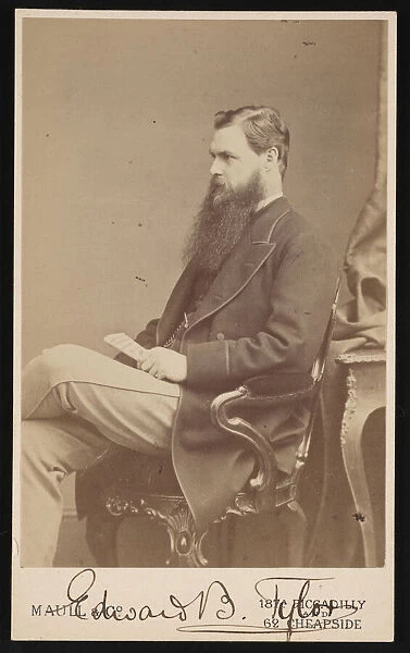 Portrait of Edward Burnett Tylor (1832-1917), Between 1872 and 1877