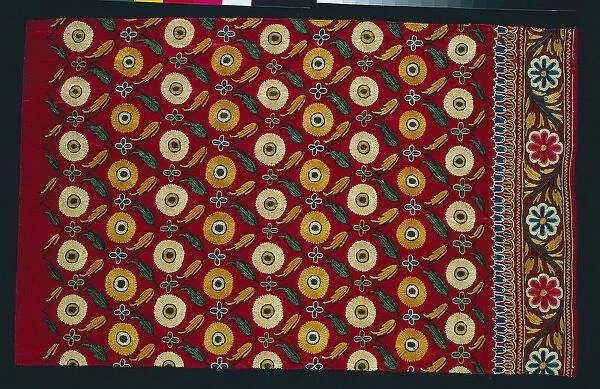 Part of a Skirt (Ghagra), 1800s - early 1900s. Creator: Unknown