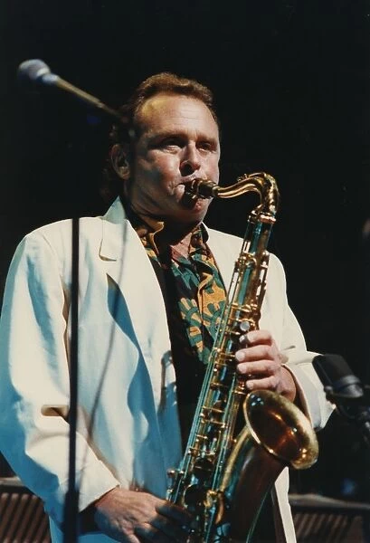 Stan Getz, North Sea Jazz Festival, The Hague, Holland, 1990. Creator: Brian Foskett