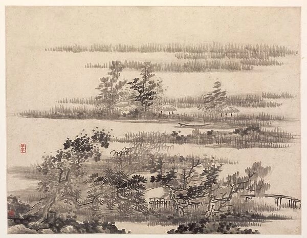 Summer in the Water Country, 1670s. Creator: Gong Xian (Chinese, 1599-1689)