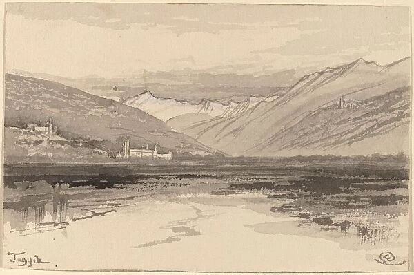 Taggia, 1884  /  1885. Creator: Edward Lear