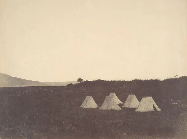 Tents, Algeria, 1856. Creator: John Beasley Greene