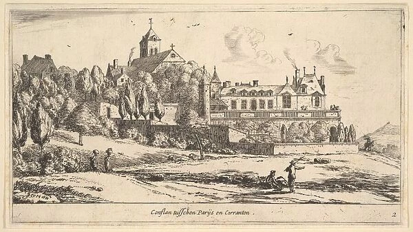 View of Conflans, 17th century. Creator: Reinier Zeeman