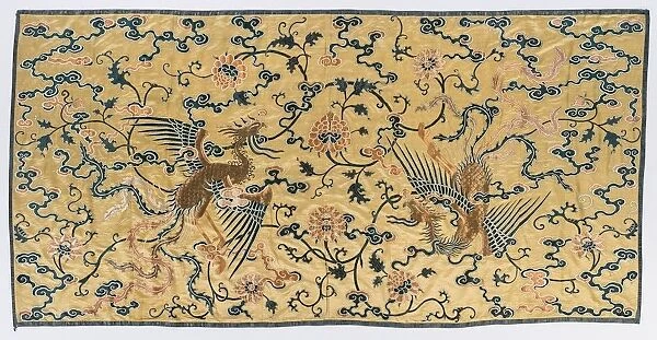 Wall Hanging, late 1700s - early 1800s. Creator: Unknown