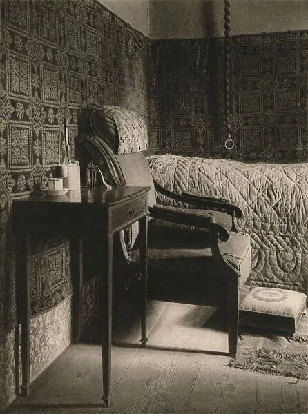 Weimar. Goethes death chamber, 1931. Artist: Kurt Hielscher