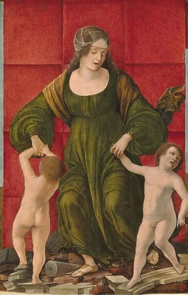The Wife of Hasdrubal and Her Children, c. 1490  /  1493. Creator: Ercole de Roberti
