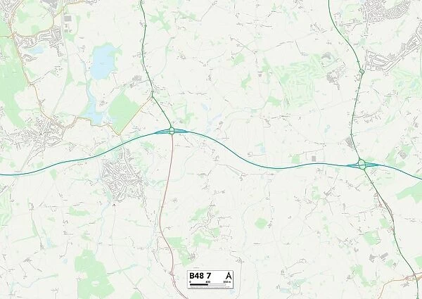 Bromsgrove Worcestershire B48 7 Map
