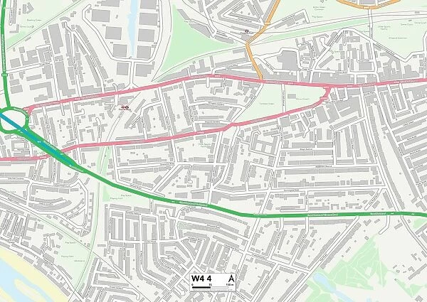 Hounslow W4 4 Map