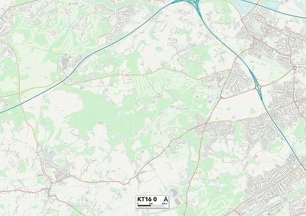 Runnymede KT16 0 Map