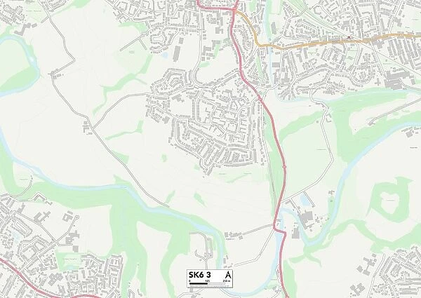 Stockport SK6 3 Map