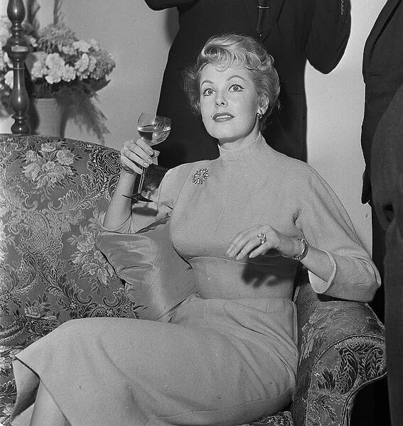 Arlene Dahl who is to star in the film'Fortune is a Woman'