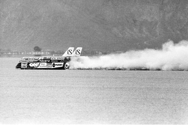 On this day 4th October 1983 Richard Noble sets a new land speed record of 633