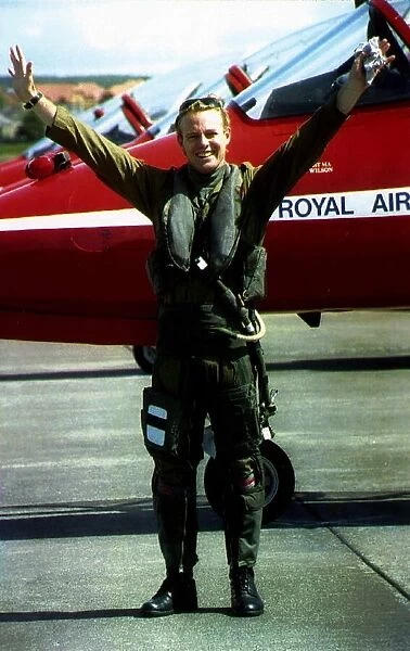 Jason Donovan actor singer after flight with Red Arrows