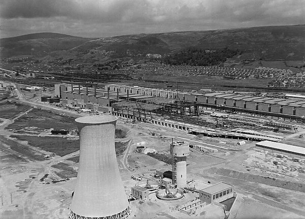New Steel Works near Port Talbot circa 1951 024971  /  5