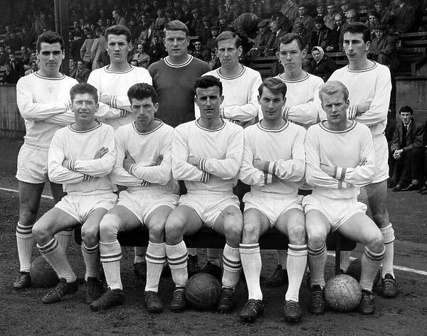 Sport - Football - Swansea Town - Team Picture - Back Row : Evans, Purcell, Dwyer, Thomas