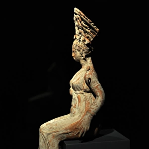 Asia Minor. Ancient Art. Maiden in Wedding adornment. 100-50