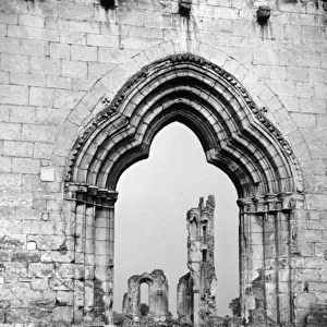 Byland Abbey, Yorkshire, England, was founded as a Savigniac abbey in 1135