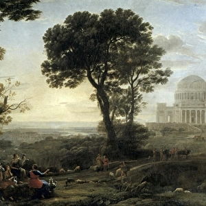 Claude Lorrain (1600-1682). View of Delphi with