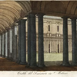 Courtyard of the Archepiscopal Seminary of Milan, 1570