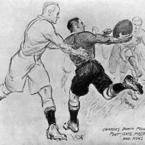 England v Wales rugby match 1914