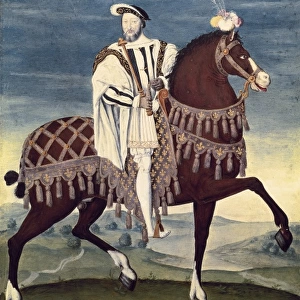 Equestrian Portrait of Fran篩s I, King of France