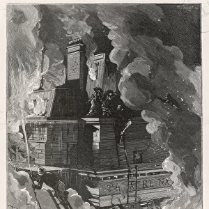 Fire / Opera Comique / 1887