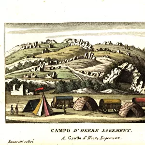 Francois Le Vaillants camp at Heere, Verloore Valley