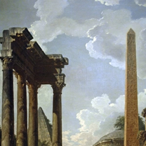Giovanni Paolo Panini (1691-1765). Architectural Capriccio w