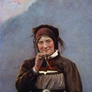 A girl from Saterdalen