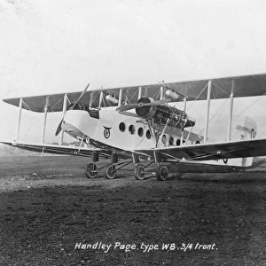Handley Page W8 biplane airliner