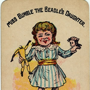 Happy Families Playing Cards - Miss Bumble