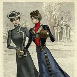 Ice Skating Women 1899