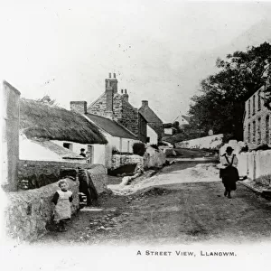 Llangwm village, near Haverfordwest, South Wales