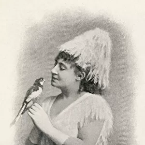 Lydia Thompson in the role of Robinson Crusoe. Date: 1899