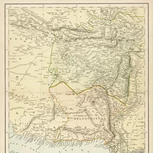 Map / Afghanistan C1860S